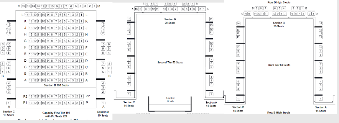 Winningstad Theatre Seating Chart